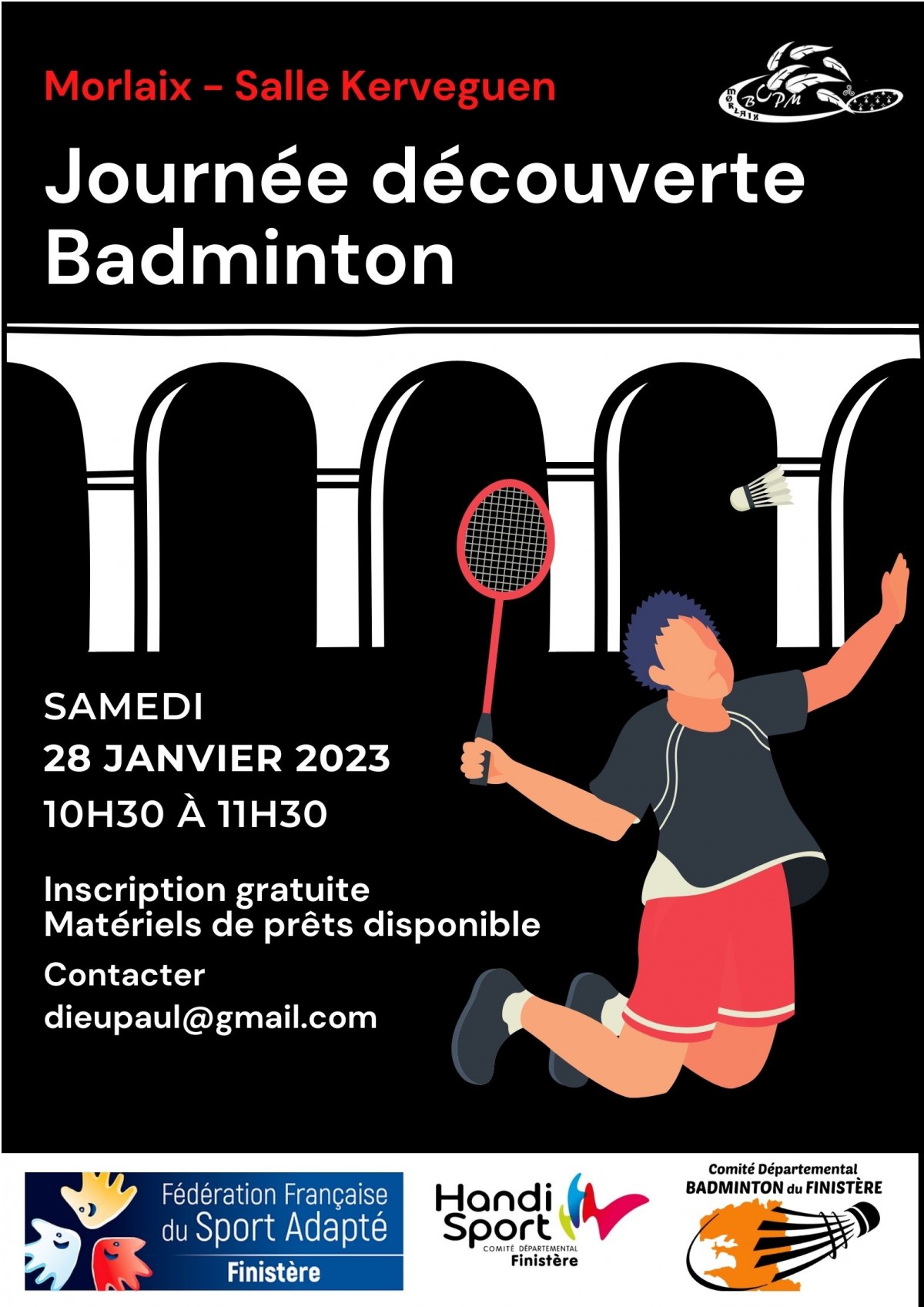 Séance découverte Badminton
