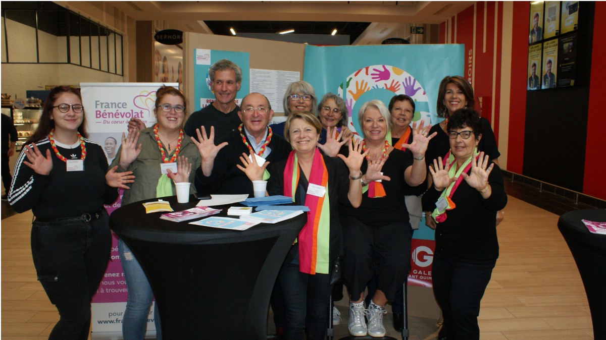 Le BÉNÉVOLAT pour TOUS avec France Bénévolat Quimper Cornouaille 